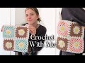 Crochet With Me 🧶 Daisy Granny Square Bag (for my daughter)
