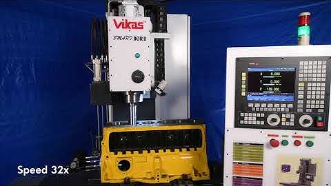 VIKAS Smart Bore II CNC Boring Machine