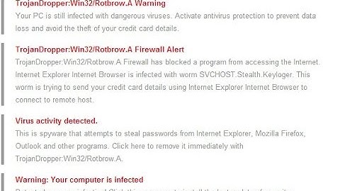 How to remove TrojanDropper:Win32/Rotbrow.A virus (removal guide)