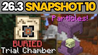 MAP CHANGES, NEW PANORAMA AND MORE! Minecraft 26.3 Snapshot 10!