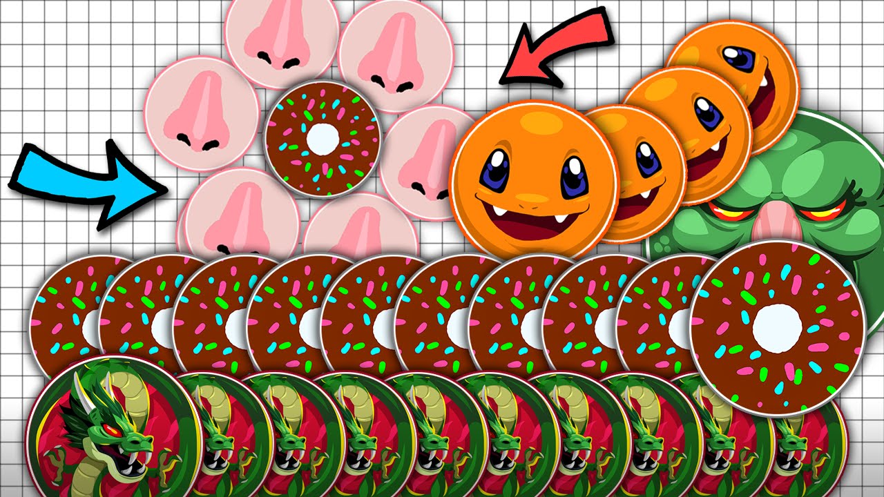 HUGE UNEXPECTED BAIT & DOUBLE LINESPLITS in AGAR.IO