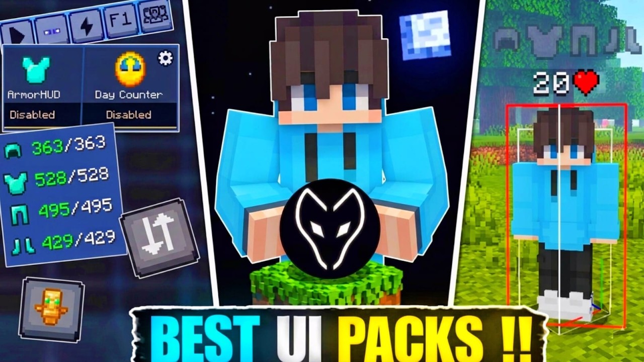 "Boost Your Minecraft PE Experience ⚡ Best UI Pack!" - YouTube