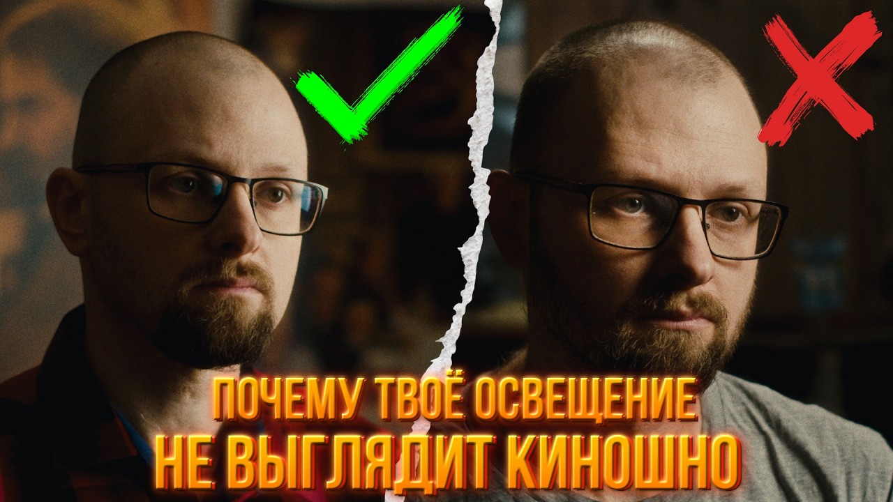 Почему твоё освещение не выглядит киношно? Как блогеры обманывают нас о сути киношной картинки