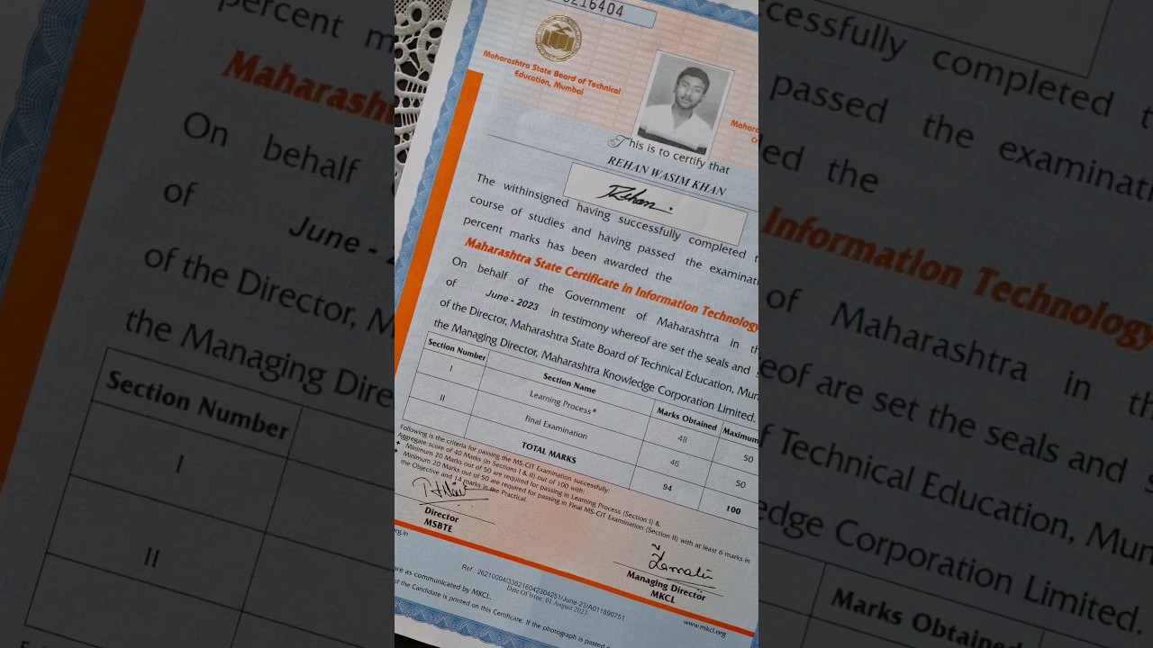 Sleduj I got 94 marks in MS-CIT #shorts na YouTube Sleduj I got 94 marks in MS-CIT #shorts na YouTube