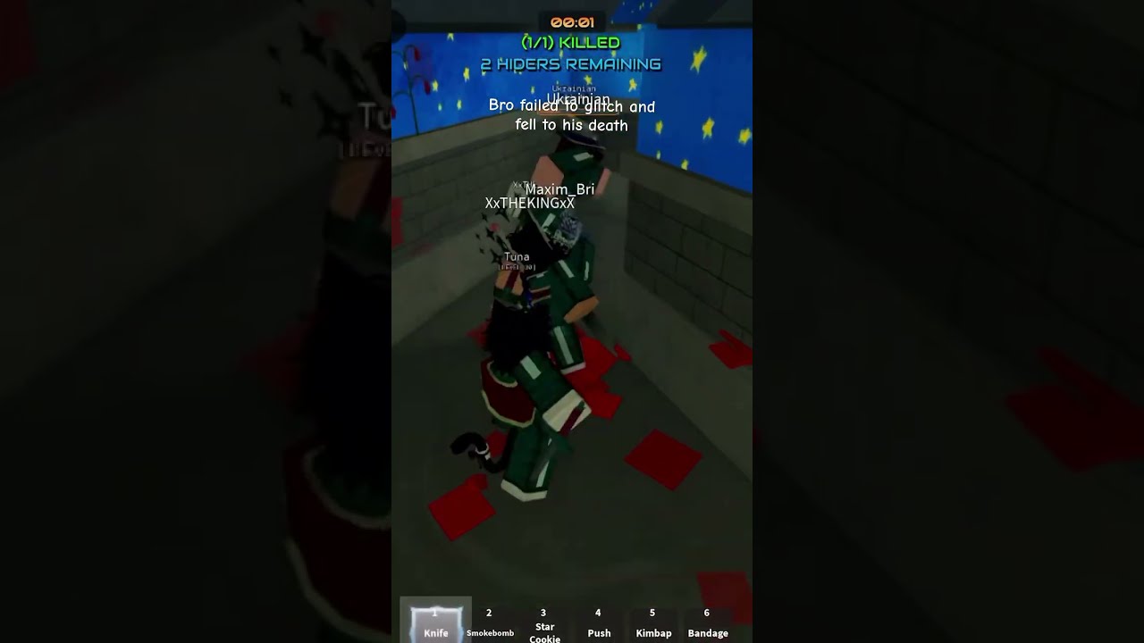 Bro Failed To Glitch Roblox Inkgame Fail Squidgame