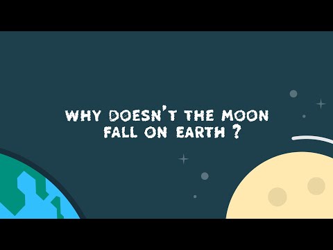 Video: Why Doesn't The Moon Fall To The Ground