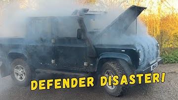 Mijn Defender-droom is voorbij... Ik kan niet geloven dat dit is gebeurd.