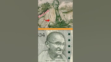 Original Photo Of Gandhi Ji On Indian currency #hindi