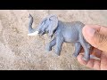 Wild Zoo Animals Learn Animal Names Zebra Elephant Lion With Animals Toys for Kids