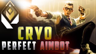 CRYO  PERFECT AIMBOT VALORANT MONTAGE #HIGHLIGHTS