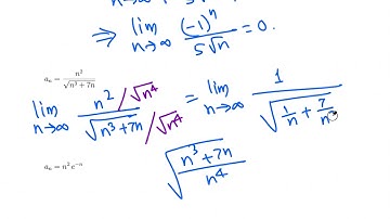 Calculus II: Sequences (convergence or divergence, part 4 of 6)