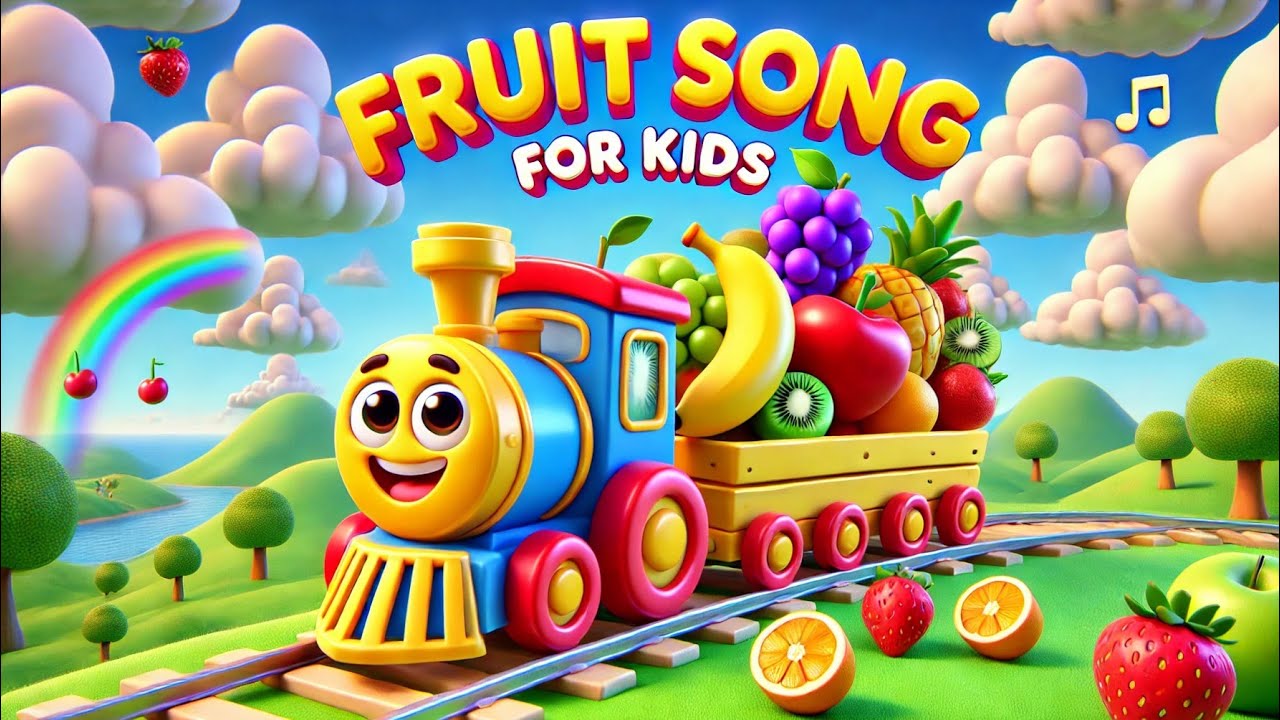 FRUIT SONG FOR KIDS| LEARN THE NAMES OF FRUITS WITH FUN AND EDUCATIONAL ...