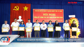 Đảng bộ Khối Cơ quan và Doanh nghiệp tỉnh tổng kết công tác xây dựng Đảng năm 2024