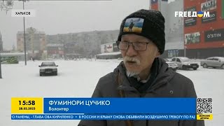 75-летний волонтер из Японии решил навсегда остаться в Харькове