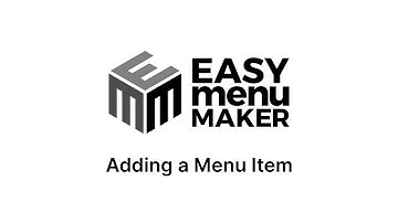 02 - Adding a Menu Item
