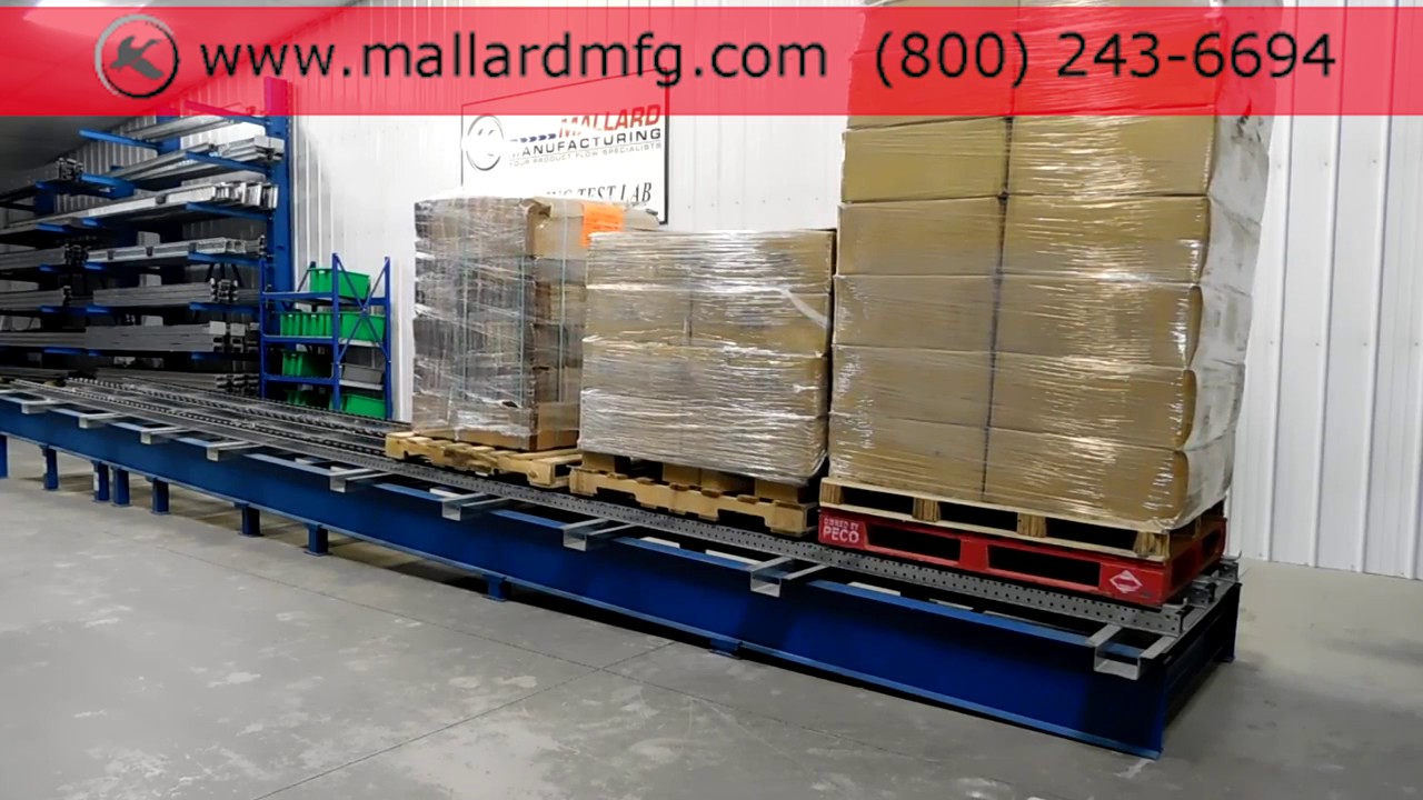 Mallard Pallet Flow Rack Testing Uncovers Multiple Solutions for Pasta ...