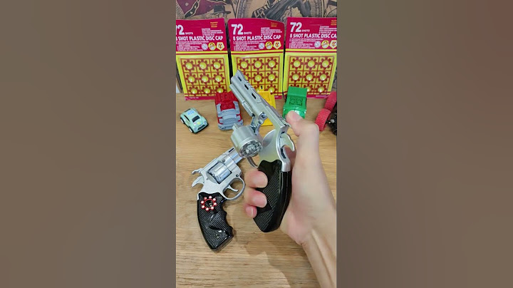 Metal Cap Gun - link in comment