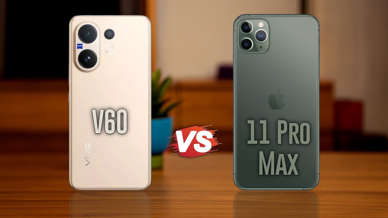 Vivo V60 Vs iPhone 11 Pro Max 💓 New Midrange Vs Old Flagship 🦍
