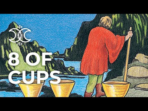 Eight of Cups Tarot Card Meaning - The Simple Tarot