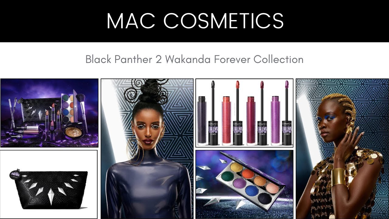 Sneak Peek! MAC COSMETICS x Black Panther 2 Wakanda Forever Collection