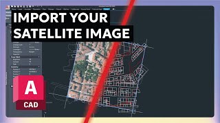 🗺️ AutoCAD - Superposer une Image Satellite à une Carte Vectorielle (DXF/DWG) - Tutoriel screenshot 5