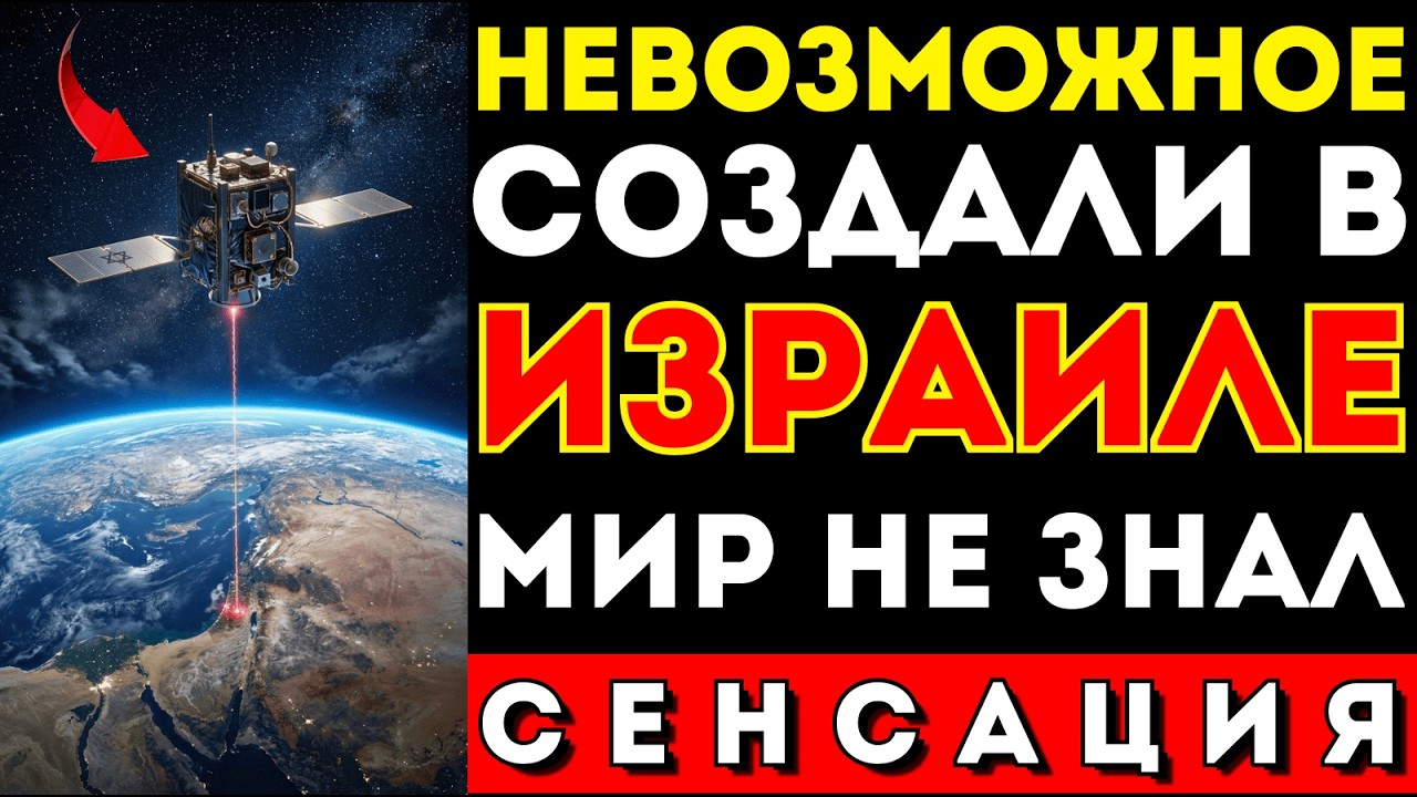Израиль ОБОГНАЛ Америку в космосе — вот как это стало возможным