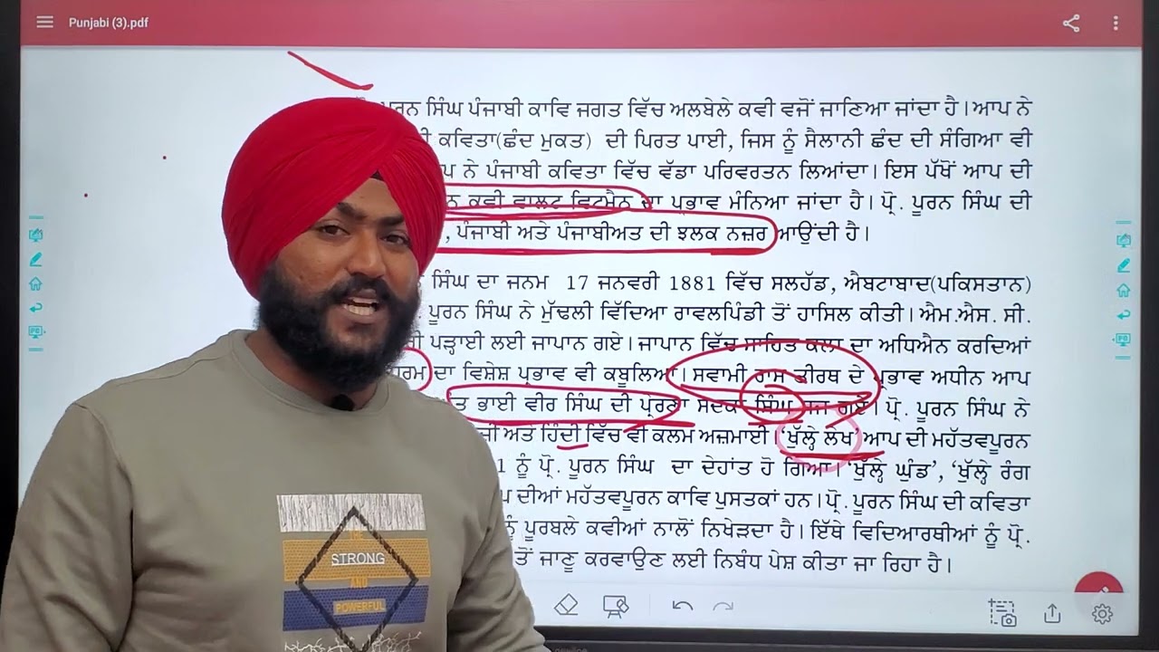 ਕਿਰਤ ਪ੍ਰੋ ਪੂਰਨ ਸਿੰਘ