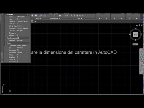 Video: Come modificare la dimensione del carattere in AutoCAD?