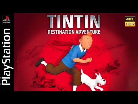 Tintin Destination Adventure 100% Full game 4K 60FPS | PS1