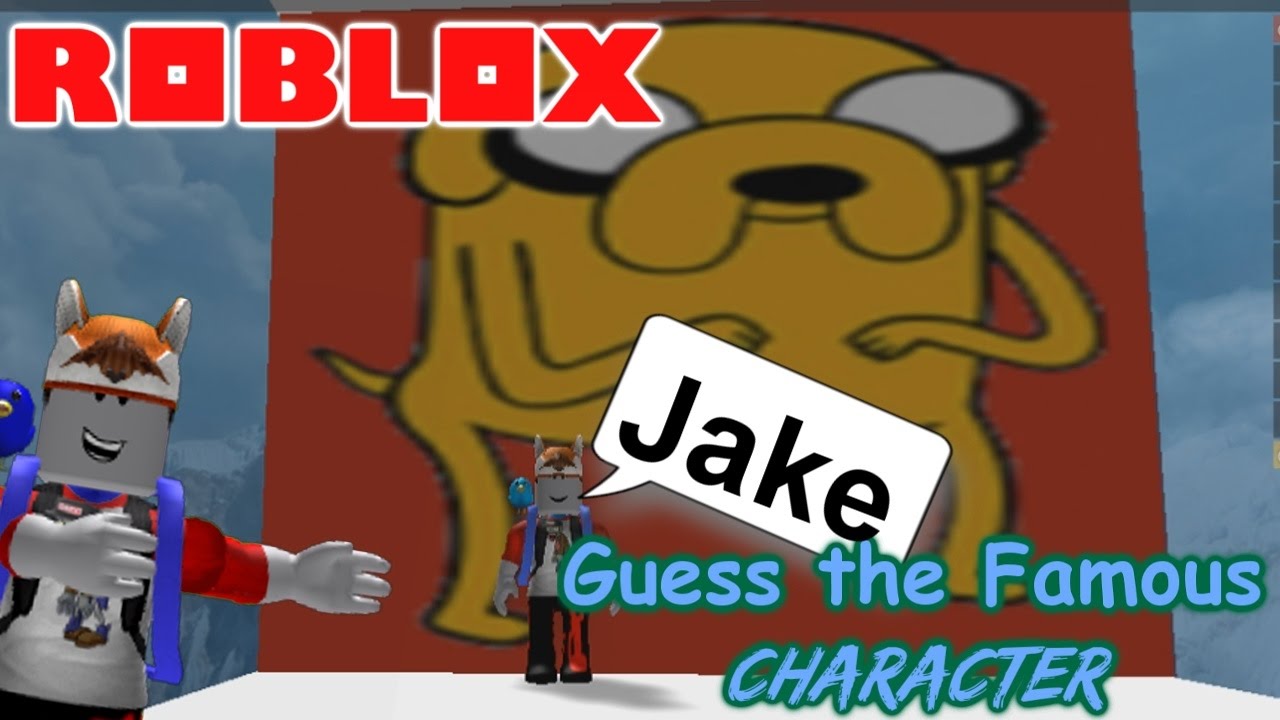 Roblox Guess The Famous Character