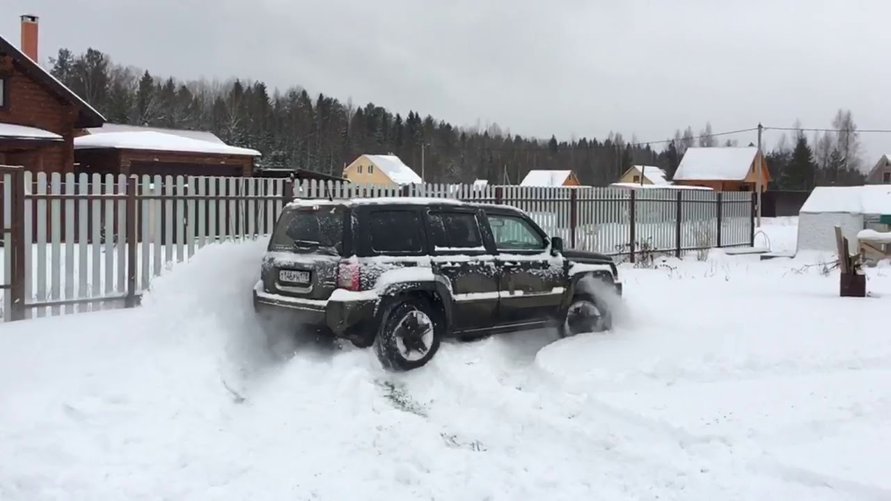 Jeep patriot winter ride YouTube