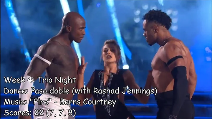 DeMarcus Ware - All Dancing With The Stars Perform...