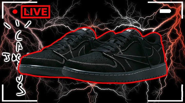 Live Cop - Travis Scott x Air Jordan 1 Low Black P...