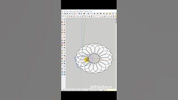 Sketchup Tips - Build Special Models With Simple Tools. #designer #sketchup #shorts #drawing #model