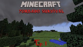 Minecraft Tornado Survival (Remastered)  S3 | Ep. 1 (Huge Supercell)