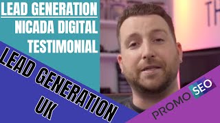 Lead Generation Testimonial from Nicada Digital on UK Web Design Leads | PromoSEO Testimonial