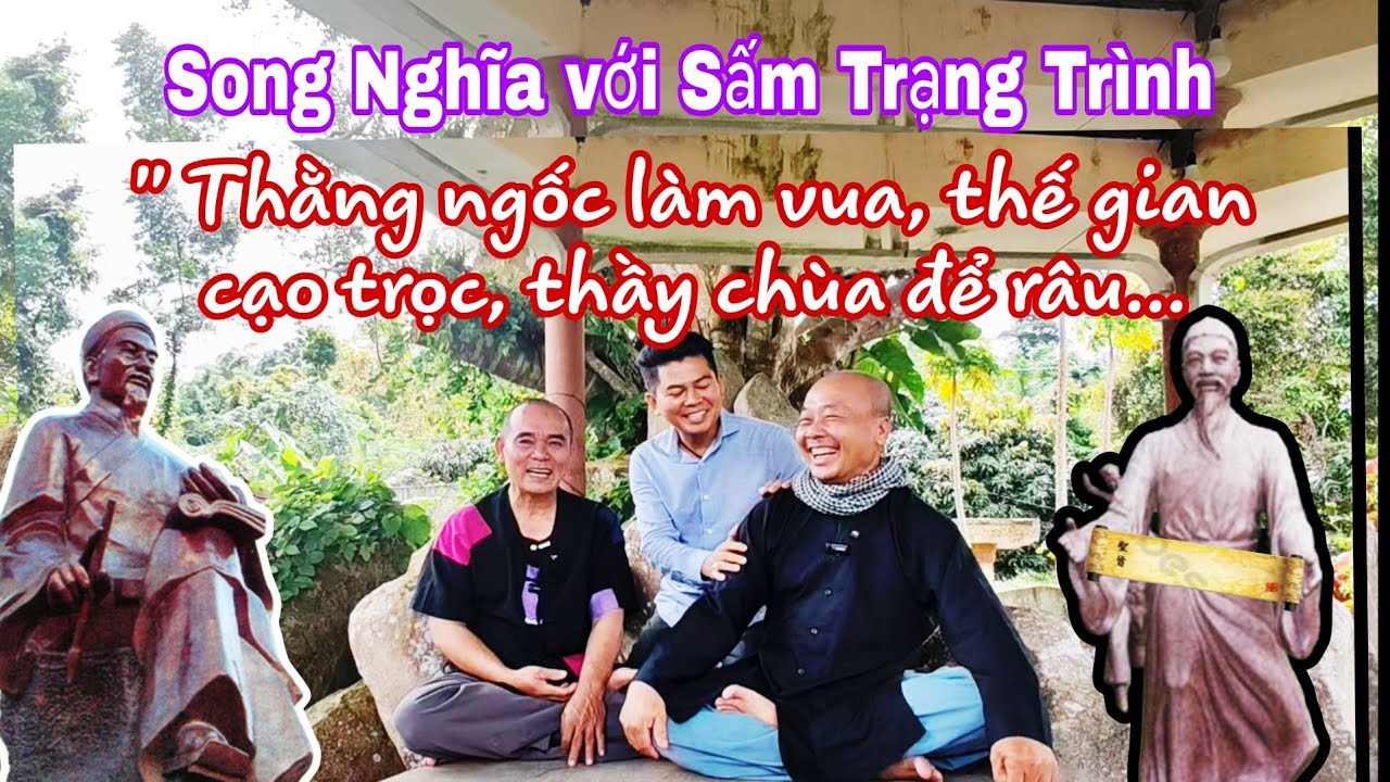 Song Nghĩa luận ý Sấm Trạng Trình: 