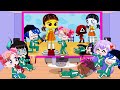Rainbow-Z Reacting To Video " Dalgona Doll Challenge " | Gacha Club | Ppg x Rrb Gacha Life