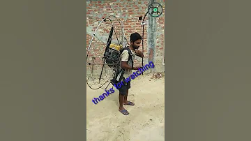 How Much Thrust Is Needed To Lift A Paramotor Paramotor Thrust Test Homemade PPG Shorts 