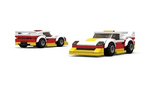 I know, already have few lego f40s that use this design, but don't
plan to do more after this. moc model represents 1983 ferrari f40
competizio...