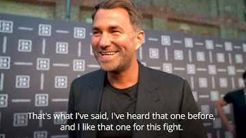Eddie Hearn hopeful for Anthony Joshua v Tyson Fury bout early in 2022
