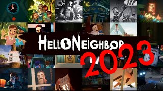 HELLO NEIGHBOR GAME MOVIE 2023 | HN Story 2023 Edition