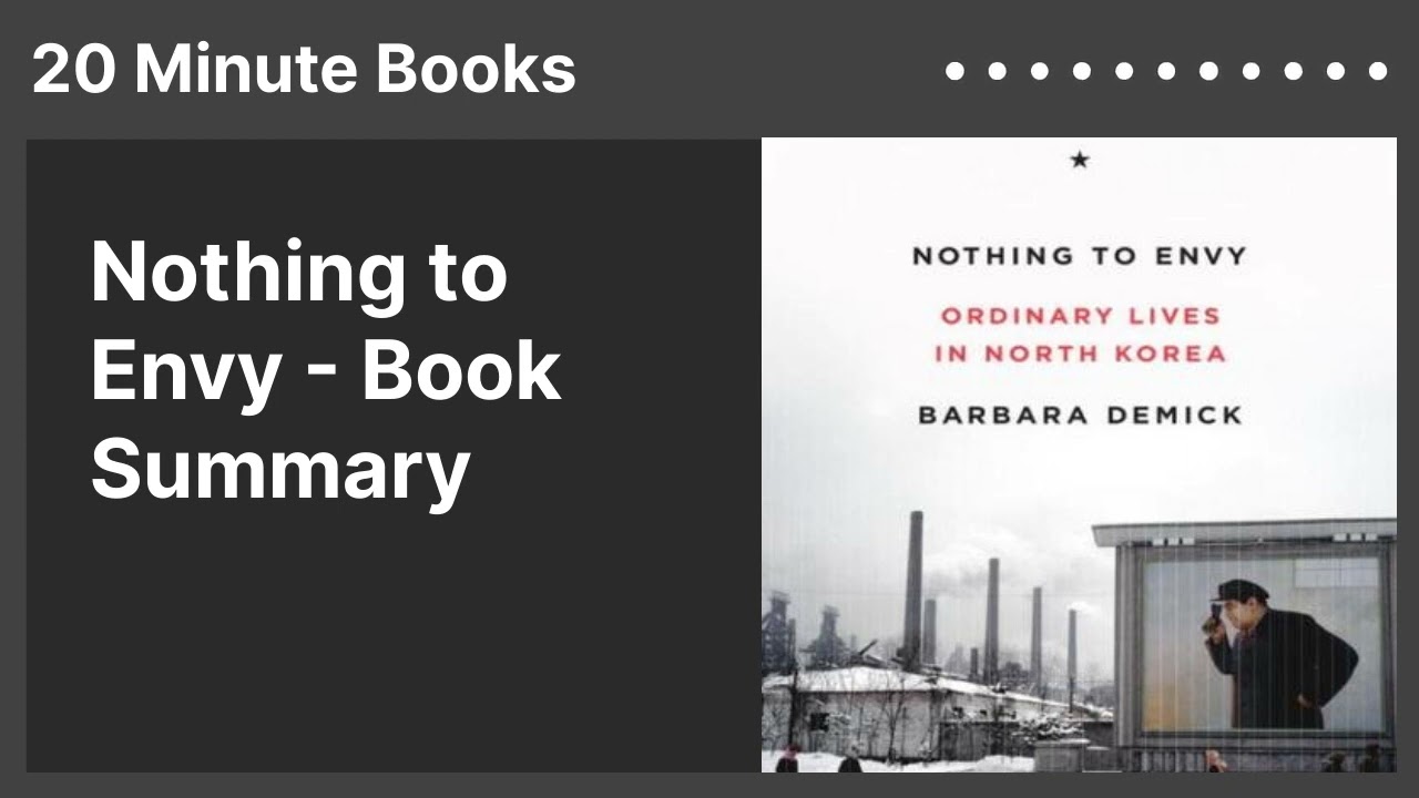 Nothing to Envy - Book Summary
