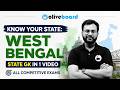 Know Your State | West Bengal | Static GK in 1 Video | All Competitive Exams | Oliveboard