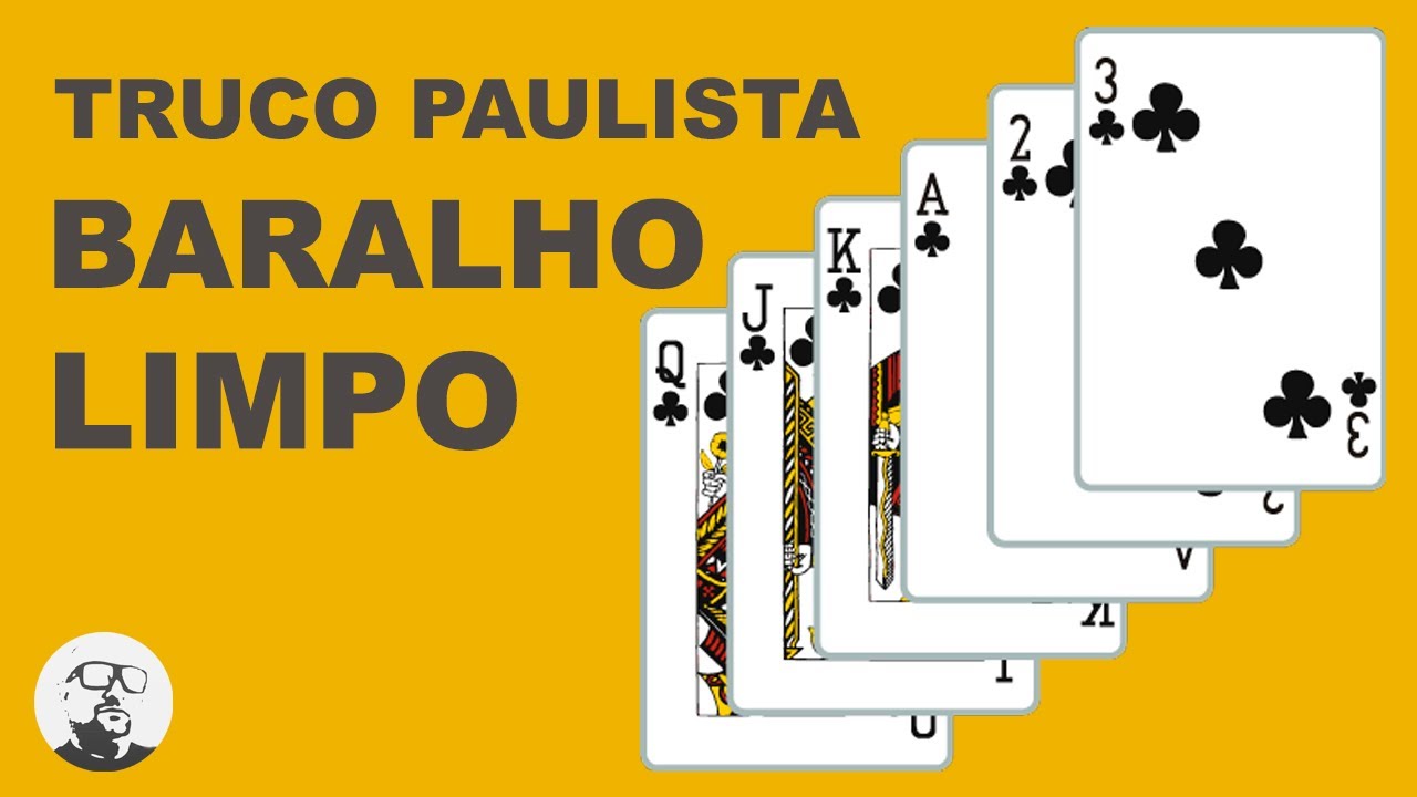 Baralho limpo truco paulista 