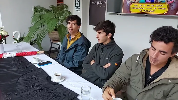 Chota 2022 - Conferencia de prensa con los diestro...