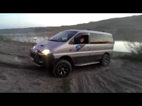 Hyundai Starex 4X4 и песчаный подьем