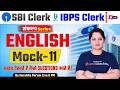 SBI/IBPS Clerk English 2026 | Bank English Mock Test Class 11 | Bank Exam Preparation | Harshita Mam