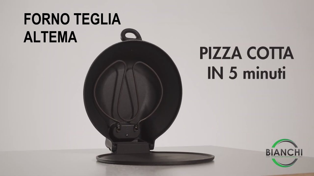 Forno teglia Altema cuoci pizza misto gas ed elettrico - YouTube