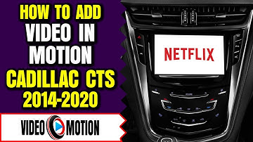 Cadillac CTS 2014-2019 CUE Video In Motion Bypass, DVD In Motion, Navigation In Motion, GM Lockpick